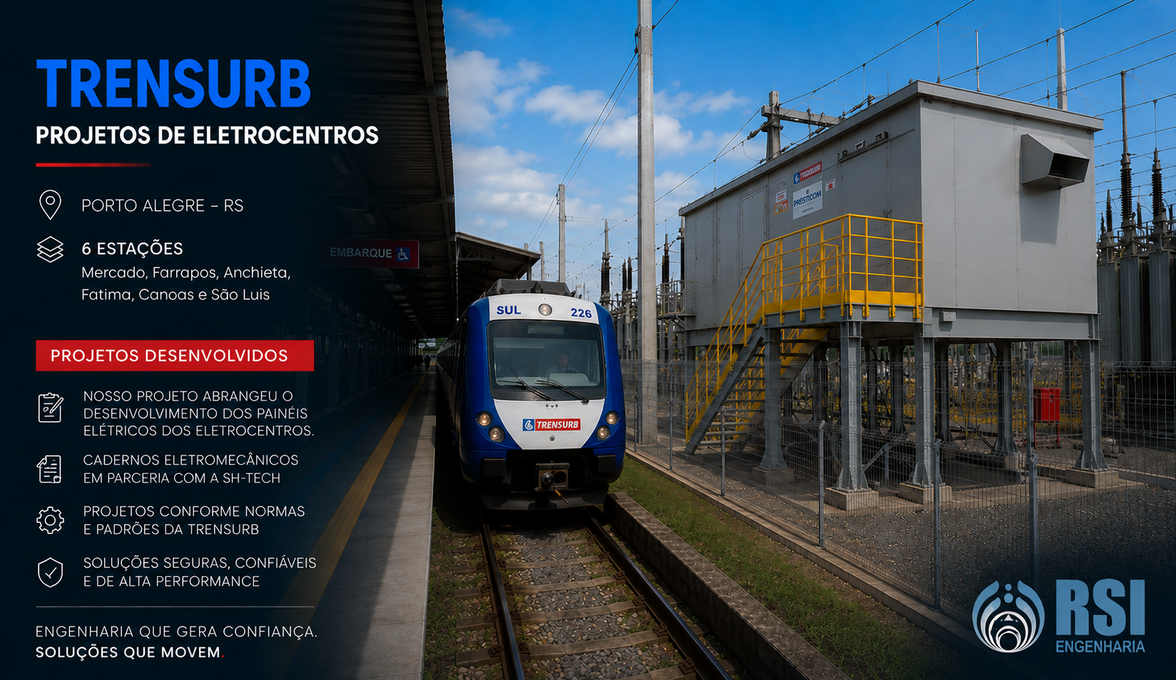 Eletrocentros — Trensurb